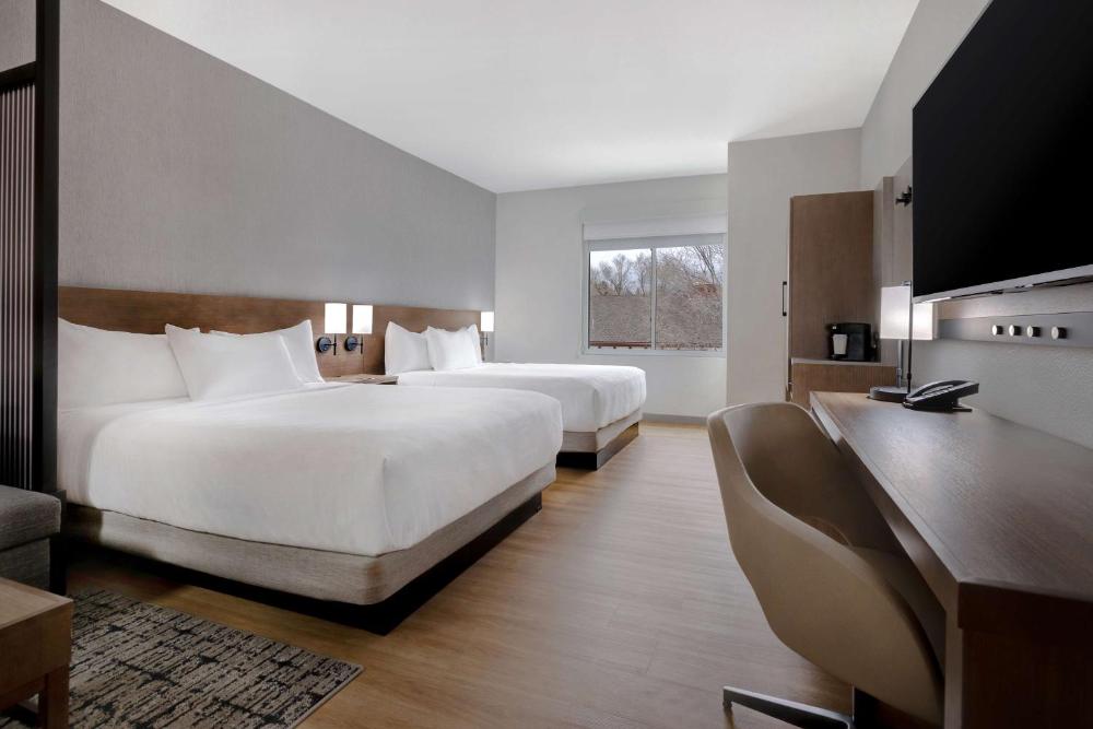 Queen Room with Two Queen Beds and Sofa Bed interior